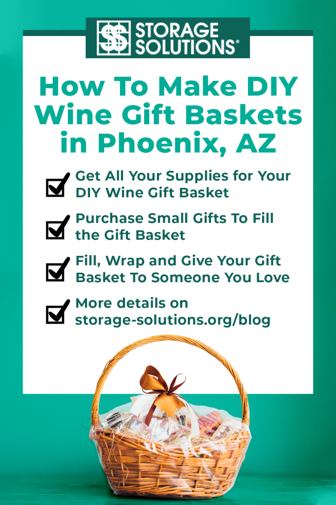 How to make DIY Wine Gift Baskets in Phoenix AZ Phoenix Gift Basket Delivery + a Gift Guide!