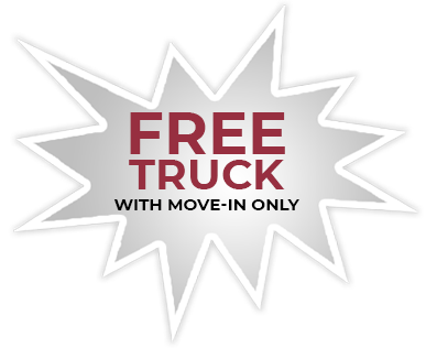 Free Truck with move-in only.