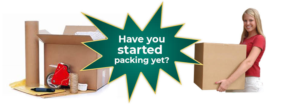 Have you started packing yet?